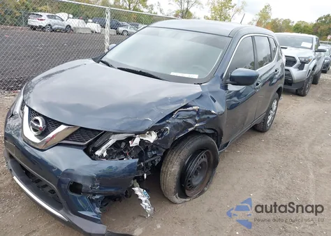 2016 Nissan Rogue S/Sl/Sv z USA, uszkodzony, nr VIN KNMAT2MV7GP694572